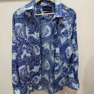 COPY - Blue button down